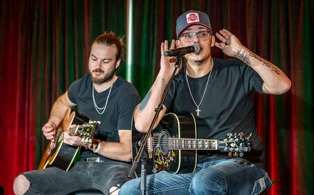 Check out all of your photos from K99.1FM's Jingle Bell Jam with MaRynn Taylor, Chase Matthew, and Brian Kelley on Wednesday, December 6th at Hollywood Gaming at Dayton Raceway.