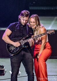 Check the photos from Brett Young, Morgan Evans, & Ashley Cooke's concert at KEMBA LIVE! in Columbus on Thursday, March 30th, 2023