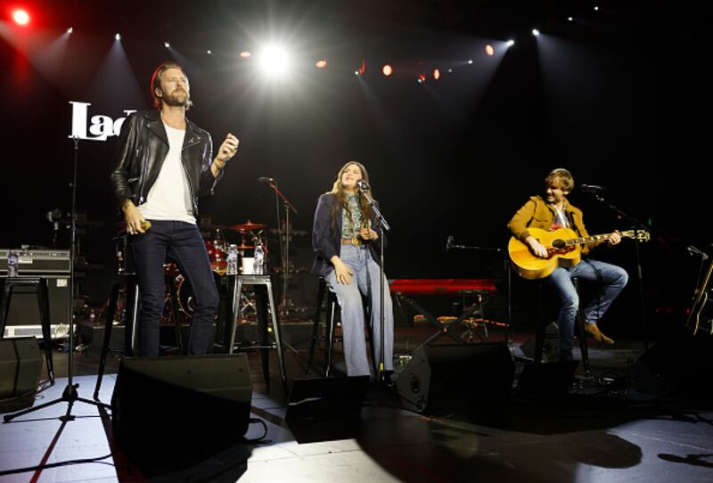 Lady A performs on stage