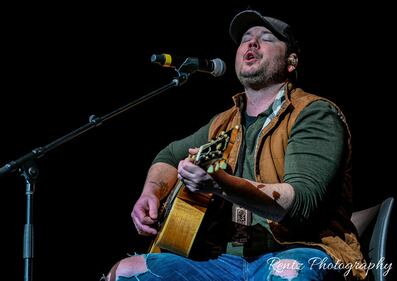 Check out the photos from Justin Moore's concert with Priscilla Block & Jake McVey at Truist Arena on February 9th, 2023.