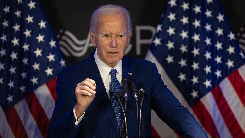 Joe Biden speaking