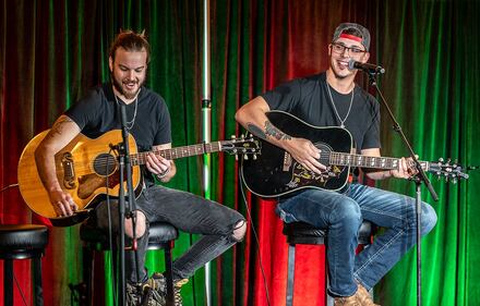 Check out all of your photos from K99.1FM's Jingle Bell Jam with MaRynn Taylor, Chase Matthew, and Brian Kelley on Wednesday, December 6th at Hollywood Gaming at Dayton Raceway.