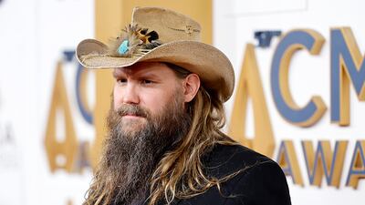 NASHVILLE, TENNESSEE - NOVEMBER 08: EDITORIAL USE ONLY Chris Stapleton attends the 57th Annual CMA Awards at Bridgestone Arena on November 08, 2023 in Nashville, Tennessee. (Photo by Jason Kempin/Getty Images)