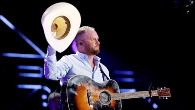 NASHVILLE, TENNESSEE - JUNE 07: Cody Johnson performs onstage during the 2024 CMA Music festival at the Nissan Stadium on June 07, 2024 in Nashville, Tennessee. (Photo by Jason Kempin/Getty Images)