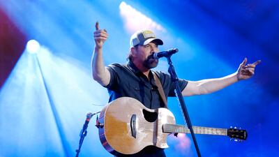 NASHVILLE, TENNESSEE - JUNE 08: EDITORIAL USE ONLY. Rodney Atkins perform on the main stage during CMA Fest 2025 at Nissan Stadium on June 08, 2025 in Nashville, Tennessee. (Photo by Jason Kempin/Getty Images)