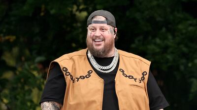 NEW YORK, NEW YORK - SEPTEMBER 28: Jelly Roll performs onstage during the Global Citizen Festival 2024 in Central Park on September 28, 2024 in New York City. (Photo by Theo Wargo/Getty Images for Global Citizen)