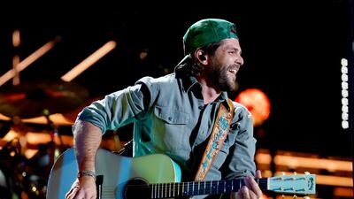 NASHVILLE, TENNESSEE - JUNE 06: Thomas Rhett performs onstage during the 2024 CMA Music festival at the Nissan Stadium on June 06, 2024 in Nashville, Tennessee. (Photo by Jason Kempin/Getty Images)