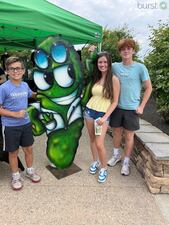 People gather for Pickle Fest at Austin Landing in Miamisburg.