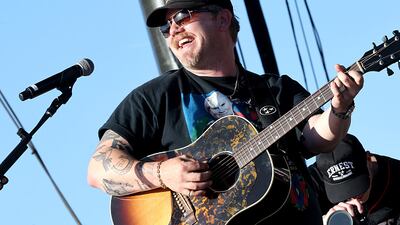 INDIO, CALIFORNIA - APRIL 27: (FOR EDITORIAL USE ONLY) ERNEST performs at the T-Mobile Mane Stage during the 2024 Stagecoach Festival at Empire Polo Club on April 27, 2024 in Indio, California. (Photo by Amy Sussman/Getty Images for Stagecoach)
